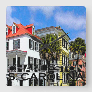 Charleston Square Wall Clock