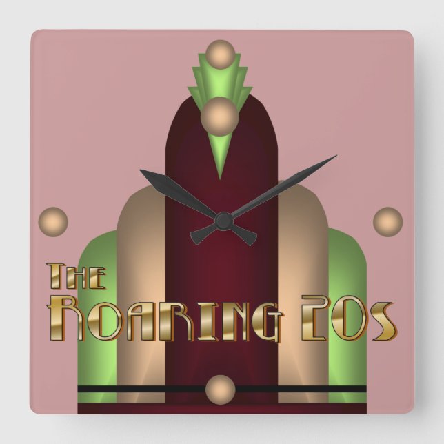 Charleston Square Wall Clock (Front)