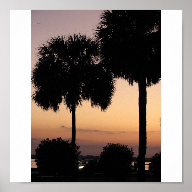 Charleston Sunset Poster (Front)