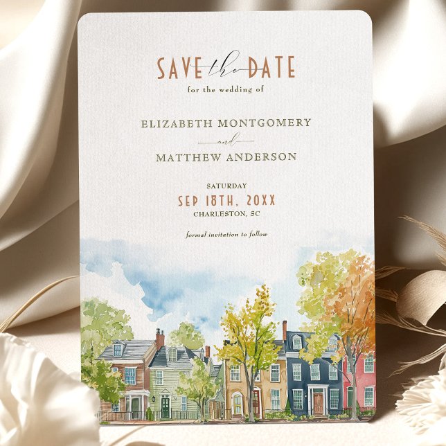 Charleston Upper King Street Save-the-Date Invitation (Creator Uploaded)