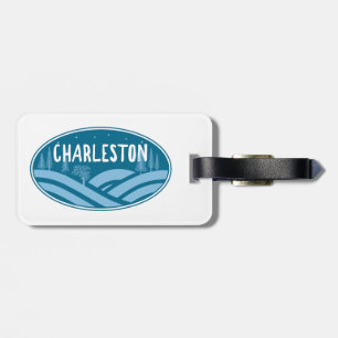 Charleston West Virginia Outdoors Luggage Tag