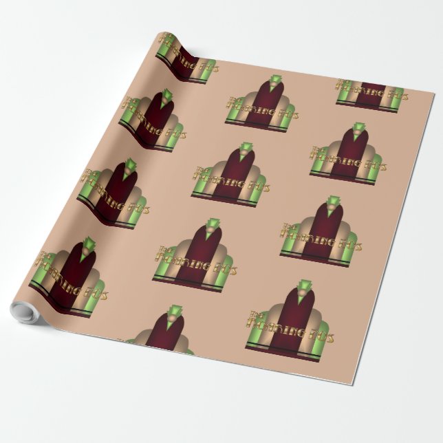 Charleston Wrapping Paper (Unrolled)