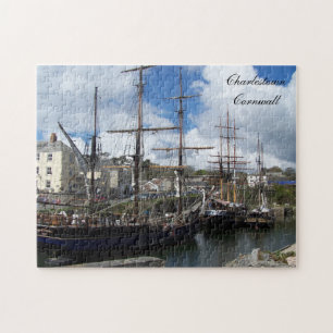 Charlestown Cornwall England Poldark Location Jigsaw Puzzle