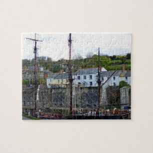 Charlestown Harbour Cornwall England Jigsaw Puzzle