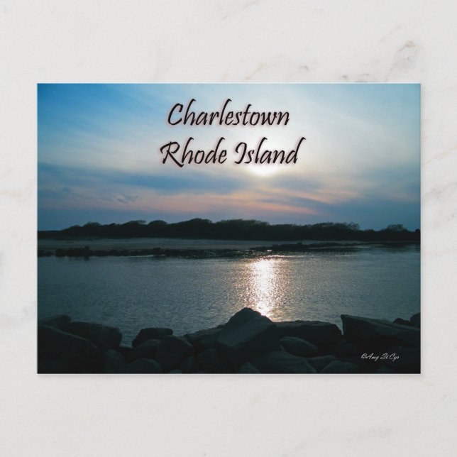 Charlestown Rhode Island Postcard (Front)