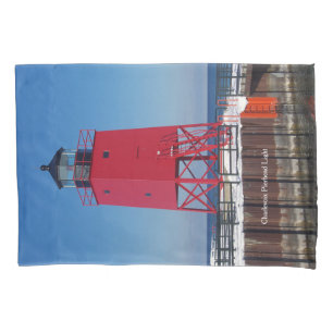 Charlevoix Pierhead Light pillowcase