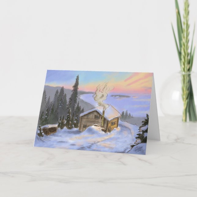 Charlevoix, Quebec Holiday Card (Front)