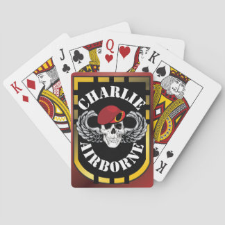 Charlie Airborne High Speed Deck Playing Cards