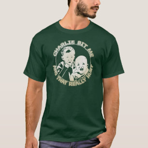 Charlie Bit Me (dark shirt) T-Shirt