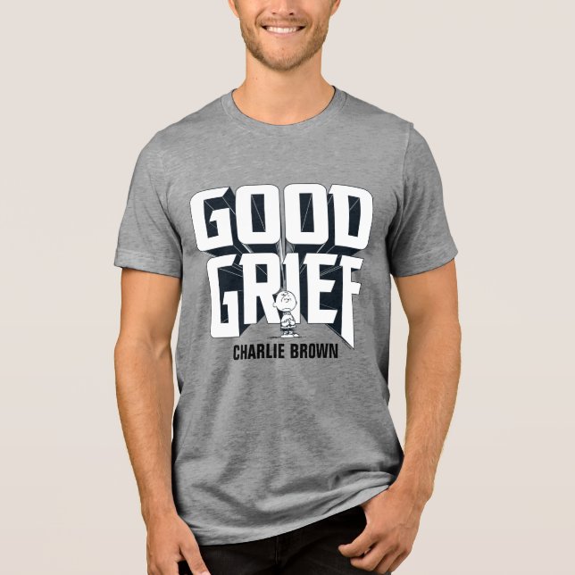 Charlie Brown "Good Grief" Rock Band Tee Graphic (Front)