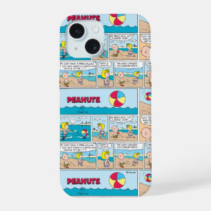 Charlie Brown & Sally At The Beach iPhone 15 Case