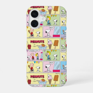 Charlie Brown, Snoopy & Sally   Ice Cream iPhone 16 Case