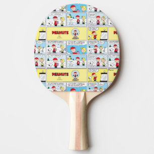 Charlie Brown   Snow Globe Ping Pong Paddle