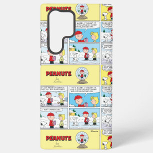 Charlie Brown   Snow Globe Samsung Galaxy Case