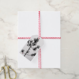 Charlie Brown Style Christmas Tree Gift Tags