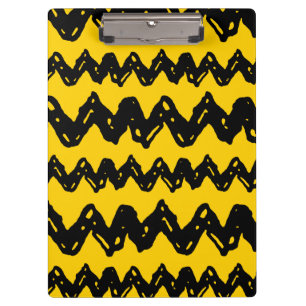 Charlie Brown Zig Zag Pattern Clipboard