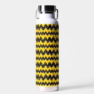 Charlie Brown Zig Zag Pattern Water Bottle