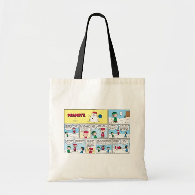 Charlie Brown's Baseball Memories Tote Bag (Front)