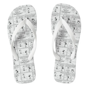 Charlie Brown's Memories At The Pitcher's Mound Thongs