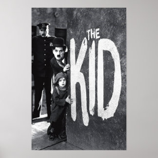 Charlie Chaplin The Kid 1921 Classic Movie Poster
