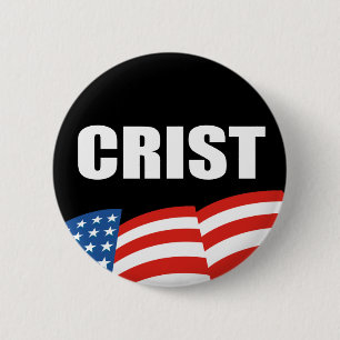 CHARLIE CRIST Election Gear 6 Cm Round Badge