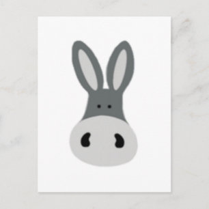Charlie Donkey Postcard