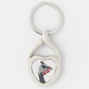 Charlie Heart Key Ring
