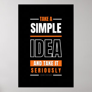 Charlie Munger Quote Variation Poster