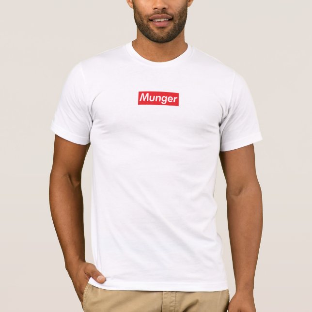 Charlie Munger - Supremo Series T-Shirt (Front)