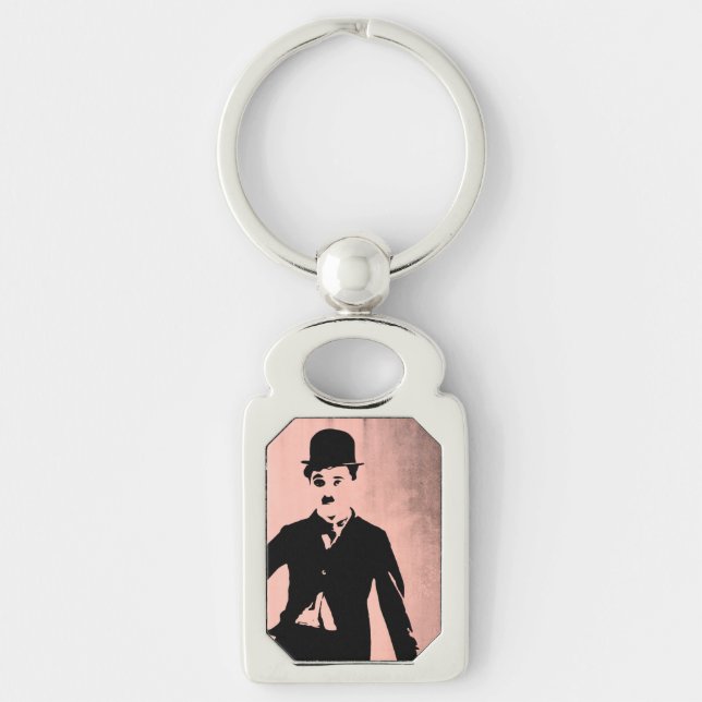 Charlie - Orange Key Ring (Front)
