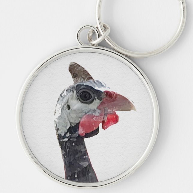 Charlie Round Premium Key Ring (Front)