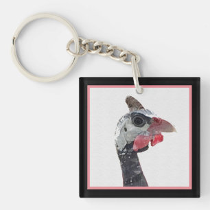 Charlie Square Key Ring