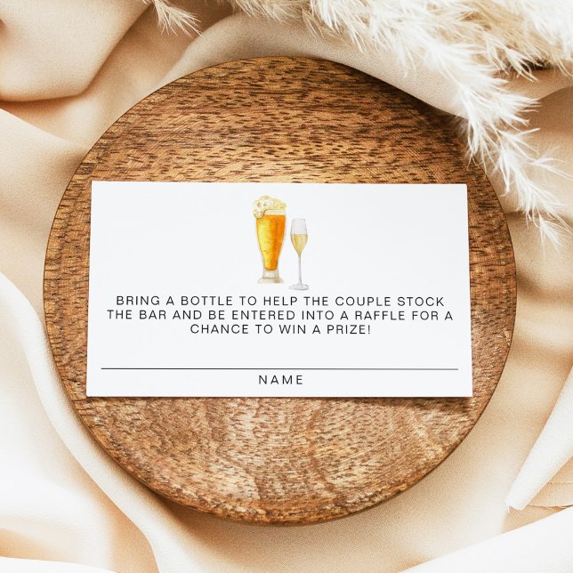 CHARLIE Stock The Bar Bottle Raffle Ticket (Creator Uploaded)