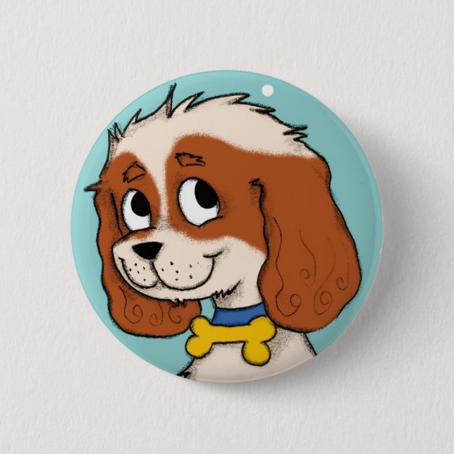 Charlie the Cavalier Pin (Front)