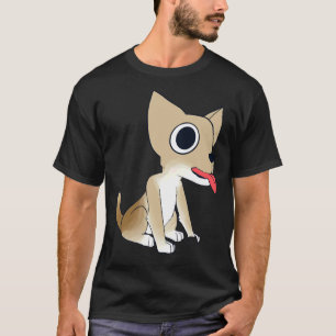 Charlie The Chihuahua Full Colour W Transparent Bg T-Shirt