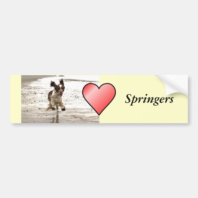 Charlie The Springer Bumper Sticker (Front)