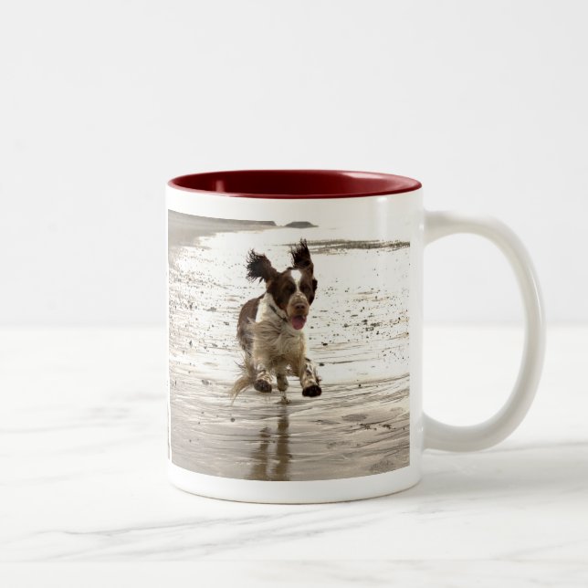 Charlie The Springer Two-Tone Coffee Mug (Right)