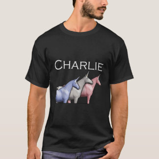 Charlie The Unicorns Shun Raglan Baseball Tee