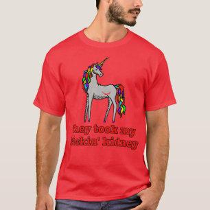 Charlie Unicorn hey ook My Frickin Kidney T-Shirt