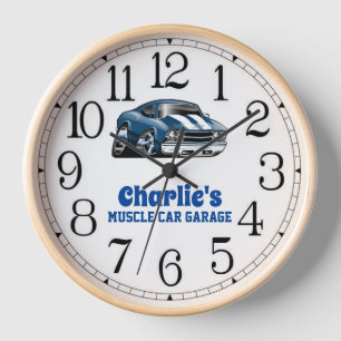 Charlie's 69 Muscle Car Clock