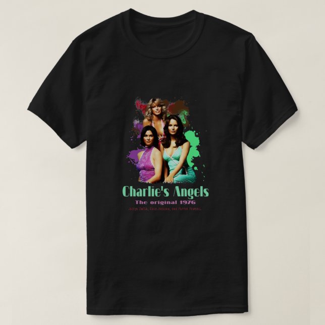 Charlie's Angels original 1976 Gift Halloween Day, T-Shirt (Design Front)