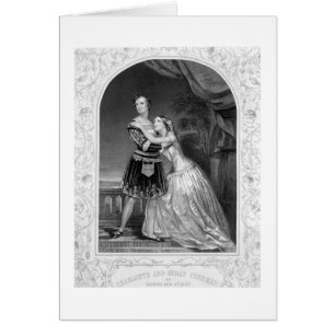 Charlotte and Susan Cushman as Romeo and Juliet, A