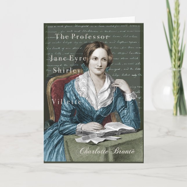 Charlotte Bronte Card (Front)