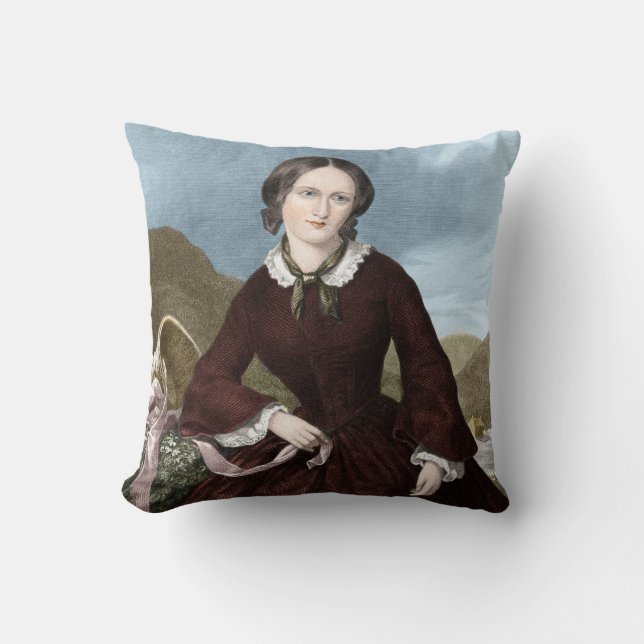 Charlotte Bronte Cushion (Front)