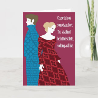 Charlotte Bronte "Jane Eyre" gift with quote Card