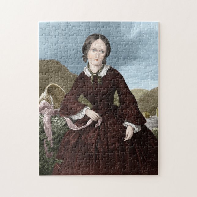 Charlotte Bronte Jigsaw Puzzle (Vertical)