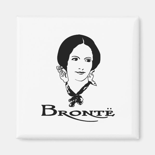 Charlotte Bronte Magnet (Front)