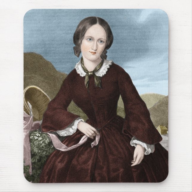 Charlotte Bronte Mouse Pad (Front)