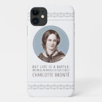 Charlotte Bronte Portrait and Quote