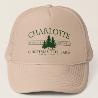 Charlotte Christmas Tree Farm, North Carolina Trucker Hat